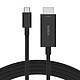 Belkin USB-C / HDMI 2.1 Cable (Male/Male) - 2 m USB-C to HDMI 2.1 cable (8K at 60 Hz) - 2 metres