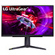 LG 27" LED - UltraGear 27GR75Q-B 2.5K PC monitor - 2560 x 1440 pixels - 1 ms (greyscale) - 16:9 format - IPS panel - 165 Hz - HDR10 - G-SYNC / FreeSync Premium compatible - HDMI/DisplayPort - Pivot - Black