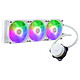Cooler Master MasterLiquid 360L Core ARGB White Edition All-in-one RGB watercooling kit for Intel and AMD socket processors