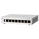 Cisco CBS250-8T-D Switch web manageable niveau 2+ 8 ports 10/100/1000 Mbps
