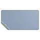 SATECHI Eco Leather Deskmate Dual Sided - Bleu/Vert Tapis de souris grand format en cuir eco - double face - bords cousus - résistant à l'eau - Taille L (589.3 x 309.9 x 2 mm)