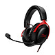 HyperX Cloud III (rosso) Cuffie da gioco chiuse - suono spaziale DTS Headphone:X - microfono a cancellazione di rumore rimovibile - struttura in alluminio - archetto in memory foam - controlli integrati