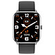 Ice Watch Smart One argento/nero Orologio connesso - impermeabile IP68 - touch screen da 1,85" - risoluzione 240 x 280 pixel - Bluetooth - 210 mAh - cinturino in silicone