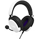 NZXT Relay Headset (Blanc) Casque gaming fermé - certifié Hi-Res Audio - son spatial DTS Headphone:X - micro amovible avec filtre