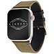 Eternel New Rover Caqui 49 mm Correa de nailon tejido para Apple Watch 42/44/45/49 mm