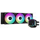 DeepCool LE720 (Noir) Kit de Watercooling 360 mm Noir tout-en-un pour processeur avec éclairage ARGB pour socket Intel et AMD