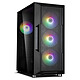 Zalman i3 Neo Black - Black mid-tower case with tempered glass window and RGB fans
