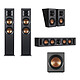 Klipsch R-625FA HCS 5.1.2 Atmos Dolby Atmos 5.1.2 channel speaker pack