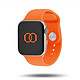 Band Band Sport Bracelet fluoroelastomer bright orange 49 mm Fluoroelastomer Sport Band for Apple Watch 42/44/45/49 mm