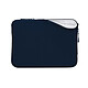 MW Basics ²Life Estuche de 14 pulgadas Azul/Blanco Funda protectora de espuma viscoelástica para MacBook Pro de 14".