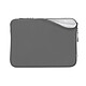 MW Cover Basics ²Life 13 pulgadas Gris/Blanco Funda protectora de espuma viscoelástica para MacBook Pro 13" y Air 13".