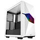 DeepCool CYCLOPS (White) Mid tower case with tempered glass side window and pre-installed ARGB fans