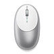 SATECHI M1 Wireless Mouse Silver Wireless mouse - ambidextrous - optical sensor - rechargeable - Bluetooth 4.0 - 3 buttons