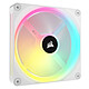 Corsair iCUE LINK QX140 RGB Expansion Kit (White) 140 mm case fan with addressable RGB LEDs for iCUE LINK System Hub