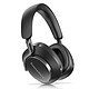 B&W Px8 Black Over-ear wireless headphones - Active noise canceling - Bluetooth 5.2 aptX HD / aptX Adaptive - 30h battery life - Controls/Microphone