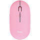 Trust Puck (Rose) Mouse wireless ultrapiatto - per destrorsi - RF 2,4 GHz - sensore ottico 1600 dpi - 4 pulsanti