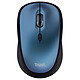 Trust Yvi+ Eco (Blu) Mouse senza fili - per destrorsi - RF 2,4 GHz - sensore ottico da 1600 dpi - 4 pulsanti