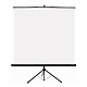 Oray Byron 2 200 x 200 cm Projection screen with tripod in black lacquered steel - Format 4:3 - 175 x 175 cm