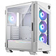 MSI MPG VELOX 100R (White) Gaming mid-tower case with tempered glass panels and ARGB fans