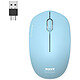 PORT Connect Collection II (Azur) Wireless mouse - RF 2.4 GHz - right-handed - 1600 dpi sensor - 3 buttons