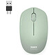 PORT Connect Collection II (oliva) Mouse senza fili - RF 2,4 GHz - per destrorsi - sensore 1600 dpi - 3 pulsanti