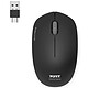 PORT Connect Collection II (Graphite) Wireless mouse - RF 2.4 GHz - right-handed - 1600 dpi sensor - 3 buttons