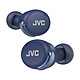 JVC HA-A30T Blu Auricolari in-ear compatti True Wireless IPX4 - Bluetooth 5.2 - Controlli/Microfono - Durata della batteria 9 + 21 ore - Custodia per la ricarica/il trasporto