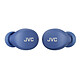 JVC HA-A6T Bleu Écouteurs intra-auriculaires Gumy mini True Wireless IPX4 - Bluetooth 5.1 - Micro intégré - Autonomie 7.5 + 15.5 heures - Boîtier de charge/transport
