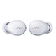 JVC HA-A6T White Gumy mini True Wireless IPX4 in-ear earphones - Bluetooth 5.1 - Built-in microphone - Battery life 7.5 + 15.5 hours - Charging/carrying case