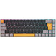 Cherry MX-LP 2.1 Compact Wireless (Black) High-end mechanical keyboard - 65% format - Wired/Bluetooth/RF 2.4 GHz - Cherry MX Low Profile Speed mechanical switches - RGB backlighting - QWERTY, French