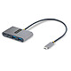 StarTech.com USB-C to 2 USB-C ports + 2 USB-A ports with 100 W Power Delivery USB 3.0 Type C Hub to 2 x USB 3.0 Type C + 2 x USB 3.0 Type A - 5 Gbps - with 100 W Power Delivery