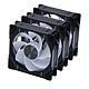 Phanteks D30-120 Reverse D-RGB Black (x3) Set of 3 120 mm PWM case fans with addressable RGB lighting