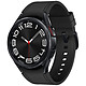 Samsung Galaxy Watch6 Classic 4G (43 mm / Noir) + Chargeur Montre connectée 43 mm 4G-LTE - acier inoxydable - étanche IP68 - GPS/Compass - RAM 2 Go - écran tactile Super AMOLED 1.31" - 16 Go - NFC/Wi-Fi/Bluetooth 5.3 - 300 mAh - Android Wear 4.0 - bracelet hybride en cuir + Chargeur