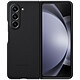 Cover Samsung in ecopelle nera Z Fold 5 Custodia in finta pelle di design per Samsung Galaxy Z Fold5