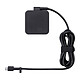 ASUS 45W USB-C Power Adapter (90XB06XN-MPW000) ASUS 45W USB-C Laptop Charger