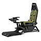 Next Level Racing Flight Simulator Boeing Military Edition Compact flight cockpit - fully adjustable - keyboard and mouse holders - Buttkicker adapter - four-point harness - officially licensed by The Boeing Company