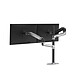 Ergotron LX Dual Stacking Arm Aluminium 40" dual screen, stacked or side-by-side LX arms, adjustable with high column