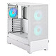Fractal Design Pop Air RGB TG (White) White Mini tower case with tempered glass window and RGB backlighting
