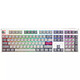 Ducky Channel One 3 Mist (Cherry MX Silent Red) Top-of-the-range keyboard - red mechanical switches (Cherry MX Silent Red switches) - RGB backlighting - hot-swap switches - PBT keys - AZERTY, French