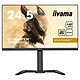 iiyama 24.5" LED - G-Master GB2590HSU-B5 Gold Phoenix 1920 x 1080 pixels - 0.4 ms - 16/9 - Fast IPS - HDR400 - 240 Hz - FreeSync Premium - HDMI/DisplayPort - Pivot - Noir