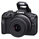 Canon EOS R100 + RF-S 18-45 mm Hybrid APS-C 24.1 MP camera - 4K 30p video - AF CMOS Dual Pixel - OLED viewfinder - Wi-Fi/Bluetooth + RF-S 18-45mm f/4.5-6.3 IS STM stabilised lens