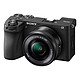 Sony Alpha 6700 + 16-50 mm Mirrorless camera 26 MP - ISO 32000 - 3" touch and articulated LCD screen - OLED viewfinder - 4K HDR video - Wi-Fi/Bluetooth/NFC + 16-50mm f/3.5-5.6 OSS lens