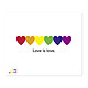 Speedlink SILK Mousepad "L'amore è amore Tappetino per mouse - base antiscivolo - 190 x 23 x 1,5 mm