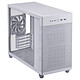 ASUS Prime AP201 TG - White Mini Tower case with tempered glass panel and Mesh front panel