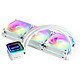 Enermax AquaFusion ADV 360 ARGB - White ARGB 240 mm all-in-one CPU watercooling kit for Intel and AMD sockets