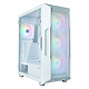 Zalman i3 Neo White White mid-tower case with tempered glass window and RGB fans