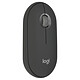 Logitech Pebble 2 M350s (Graphite) Wireless mouse - ambidextrous - 1000 dpi optical sensor - 3 buttons