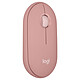 Logitech Pebble 2 M350s (rosa) Mouse senza fili - ambidestro - sensore ottico da 1000 dpi - 3 pulsanti
