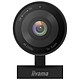 iiyama UC CAM10PRO-1 4K UHD webcam - 120° viewing angle - 2 microphones - Tilt/Swivel - USB - Zoom, Skype, Teams compatible