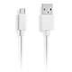 LDLC Micro-USB to USB cable (white) - 1.2 m Micro-USB / USB cable - 120 cm - White